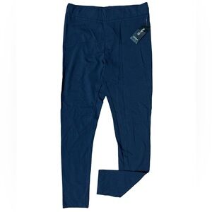 Style & Co Womens Navy Cotton Full Length Leggings